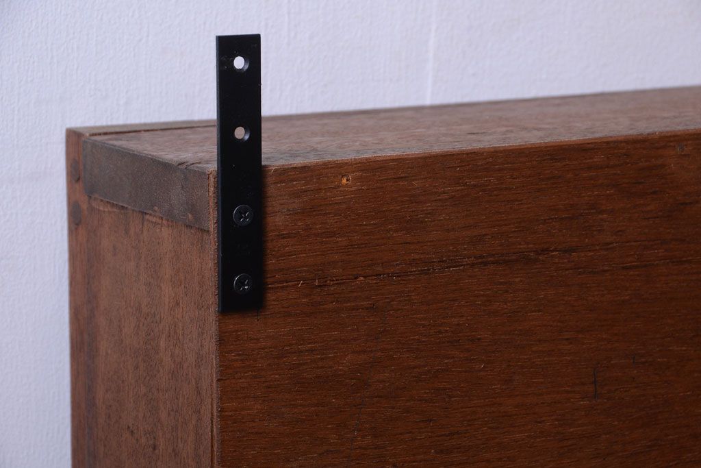 アンティーク家具　アンティーク　壁掛けキャビネット(収納棚)(2)