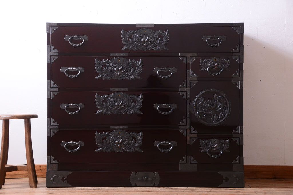 中古　仙台箪笥　KB-7BD　四尺　野郎箪笥(定価925000円)
