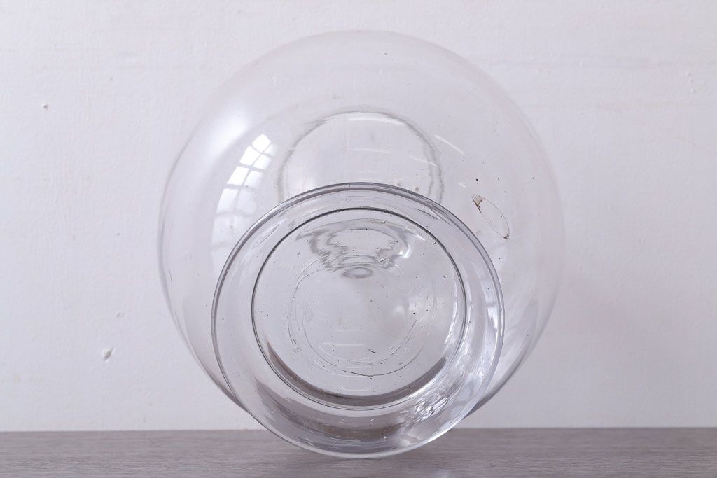 アンティーク雑貨 昭和レトロ 古い駄菓子屋の地球瓶(ビン)(2