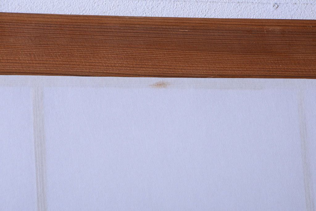 中古　直ガラス障子戸4枚セット(雪見障子戸、引き戸、擦り上げ障子戸、擦上障子戸)(1)