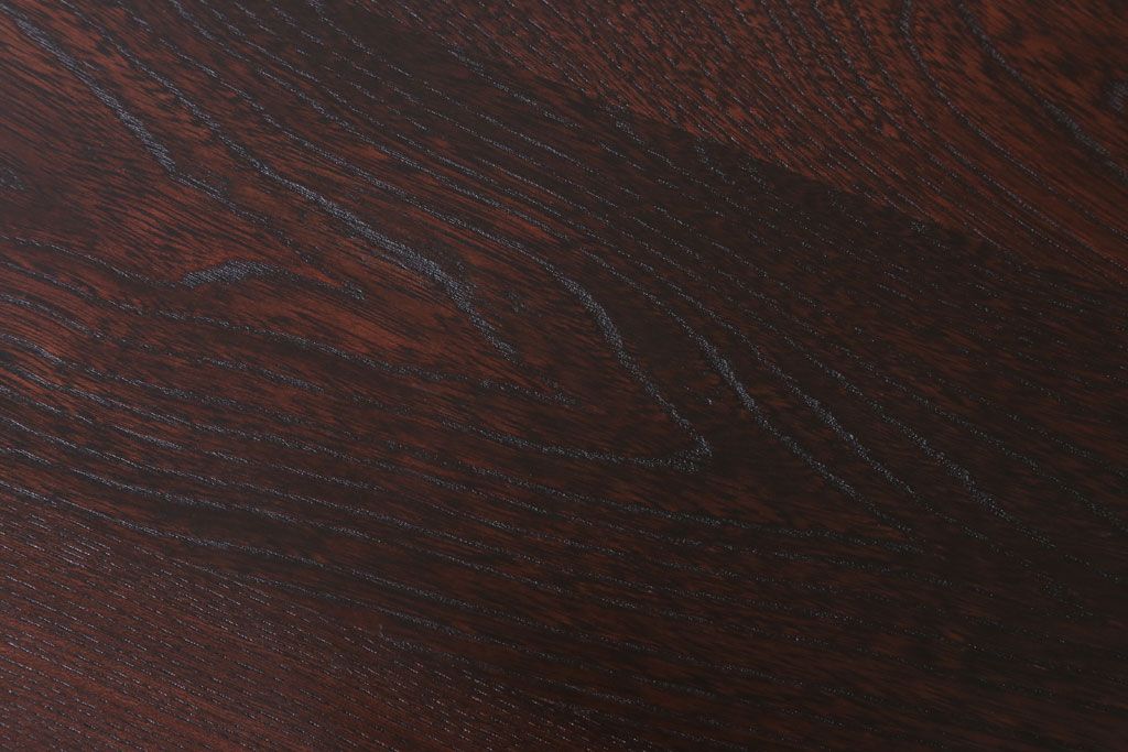 アンティーク家具　アンティーク　古い木のシンプルな丸ちゃぶ台(3)