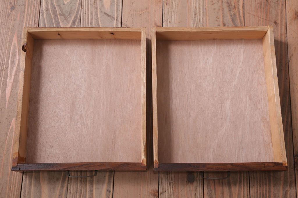 レトロ家具　昭和レトロ　古い木製のシンプルなアンティーク文机