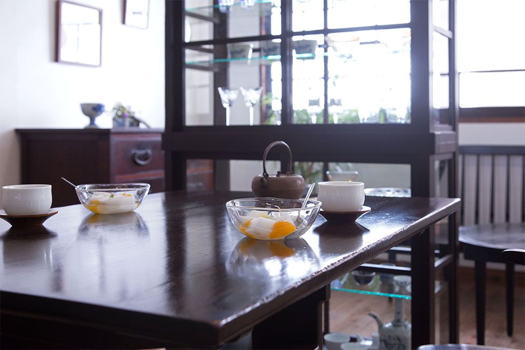 ビンテージ 松本民芸家具 食卓テーブル(3)(ダイニングテーブル、机)