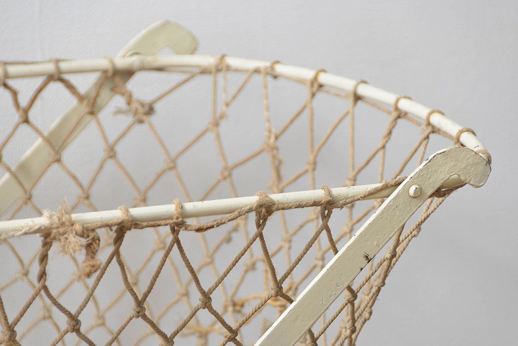 アンティーク家具　フランスアンティーク　小振りなフォールディングベビーベッド