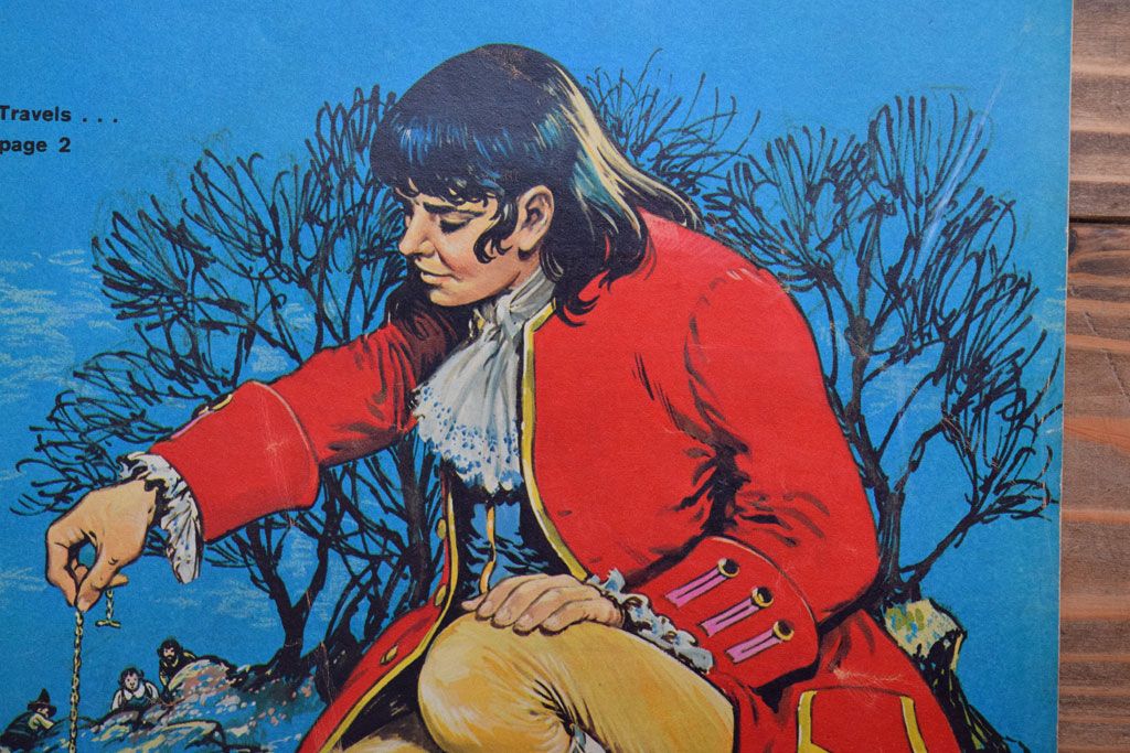 アンティーク雑貨　イギリスビンテージ　1971年　Once Upon a Time 児童雑誌(絵本)5冊セット