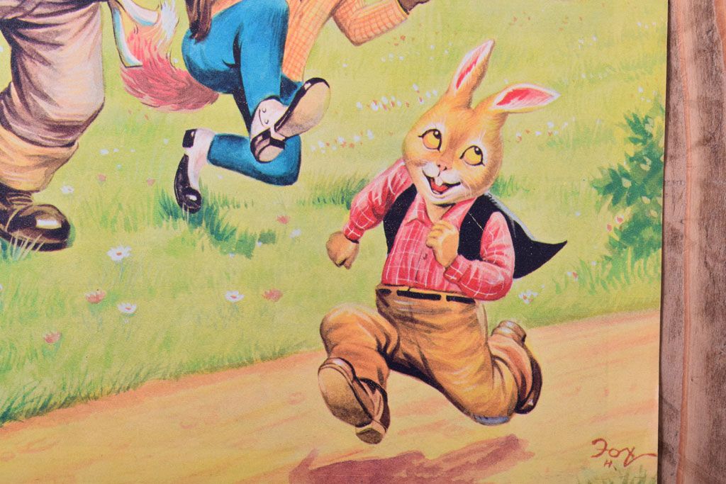 アンティーク雑貨　イギリスビンテージ　1971年　Once Upon a Time 児童雑誌(絵本)5冊セット(2)