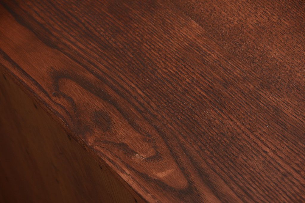 アンティーク家具　和製アンティーク　前面欅材!上質な時代箪笥ローボード(2)