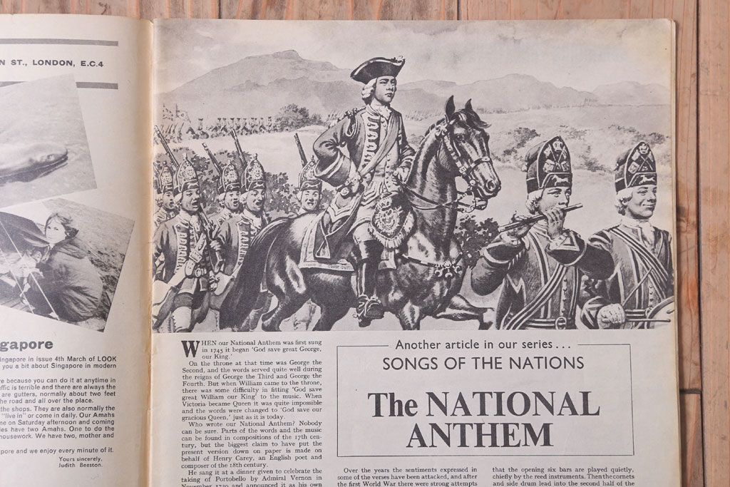 アンティーク雑貨　イギリスビンテージ　1967年　LOOK AND LEARN 児童雑誌(コミック)5冊セット