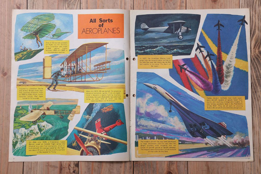 アンティーク雑貨　イギリスビンテージ　1972年　Once Upon a Time 児童雑誌(絵本)5冊セット(2)