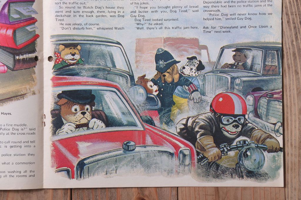 アンティーク雑貨　イギリスビンテージ　1972年　Once Upon a Time 児童雑誌(絵本)5冊セット(2)