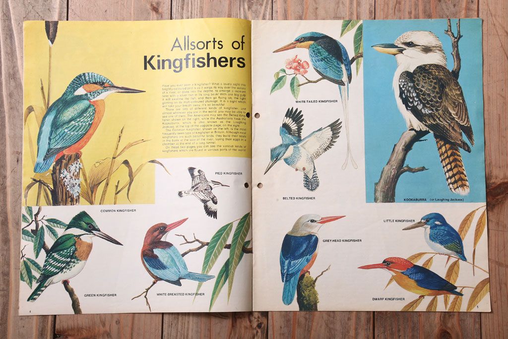 アンティーク雑貨　イギリスビンテージ　1971年　Once Upon a Time 児童絵本(雑誌)5冊セット