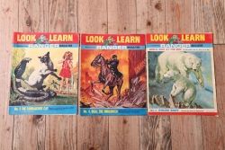 アンティーク雑貨　イギリスビンテージ　1968年　LOOK AND LEARN 児童雑誌(コミック)3冊セット