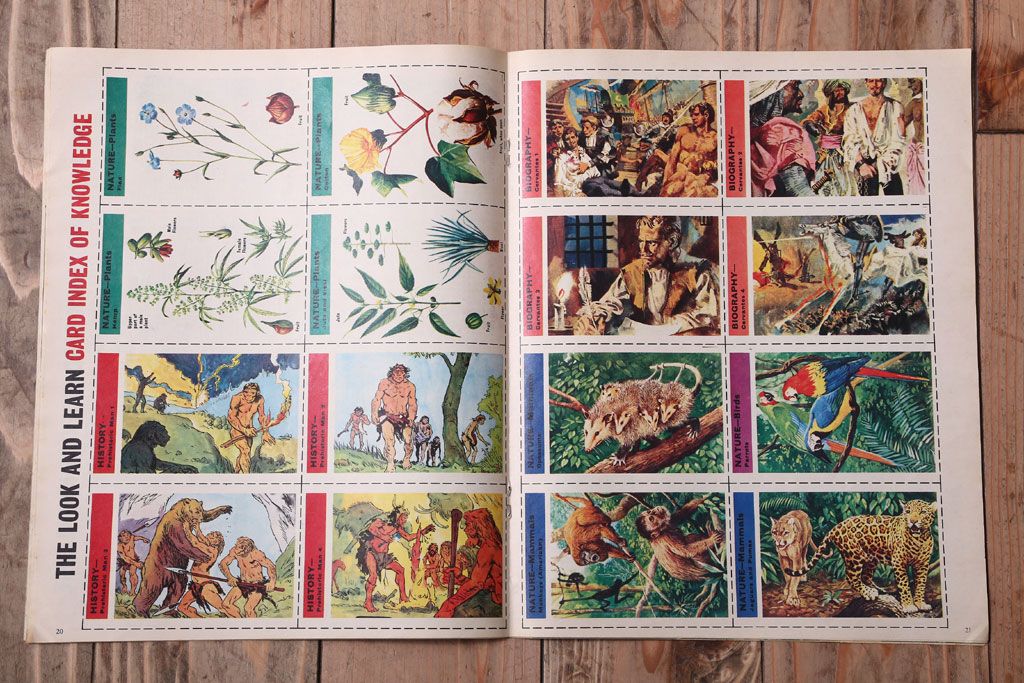 アンティーク雑貨　イギリスビンテージ　1968年　LOOK AND LEARN 児童雑誌(コミック)3冊セット