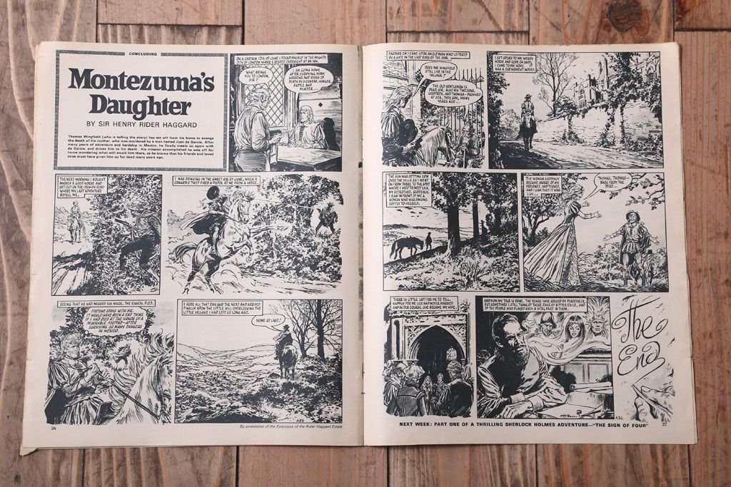 アンティーク雑貨　イギリスビンテージ　1968年　LOOK AND LEARN 児童雑誌(コミック)3冊セット