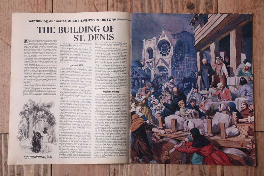 アンティーク雑貨　イギリスビンテージ　1967年　LOOK AND LEARN 児童雑誌(コミック)5冊セット(2)