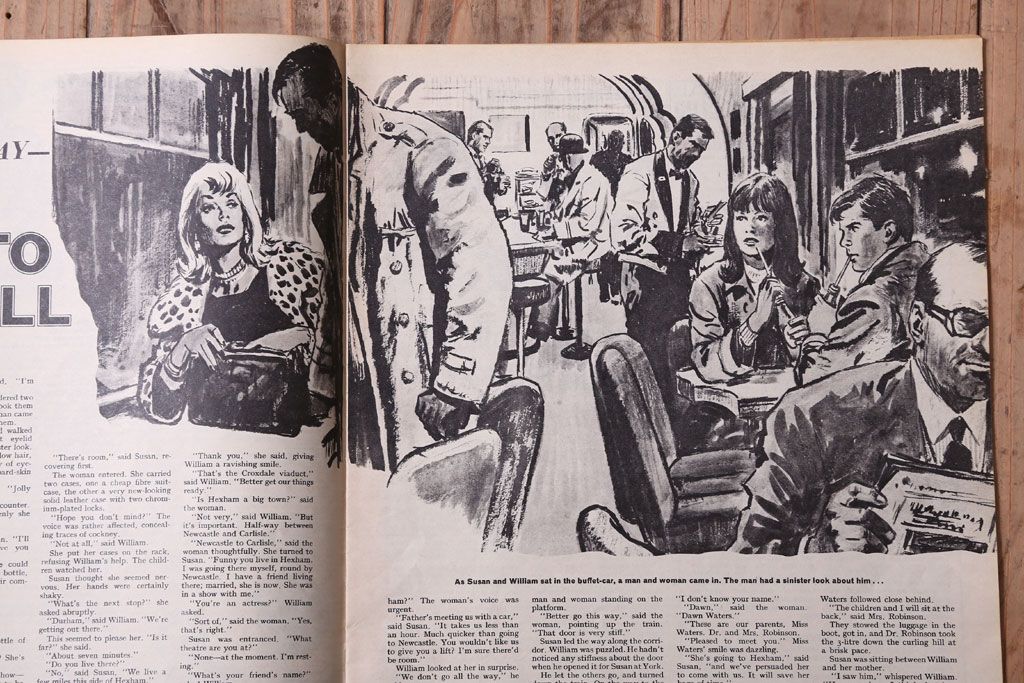 アンティーク雑貨　イギリスビンテージ　1967年　LOOK AND LEARN 児童雑誌(コミック)5冊セット(3)