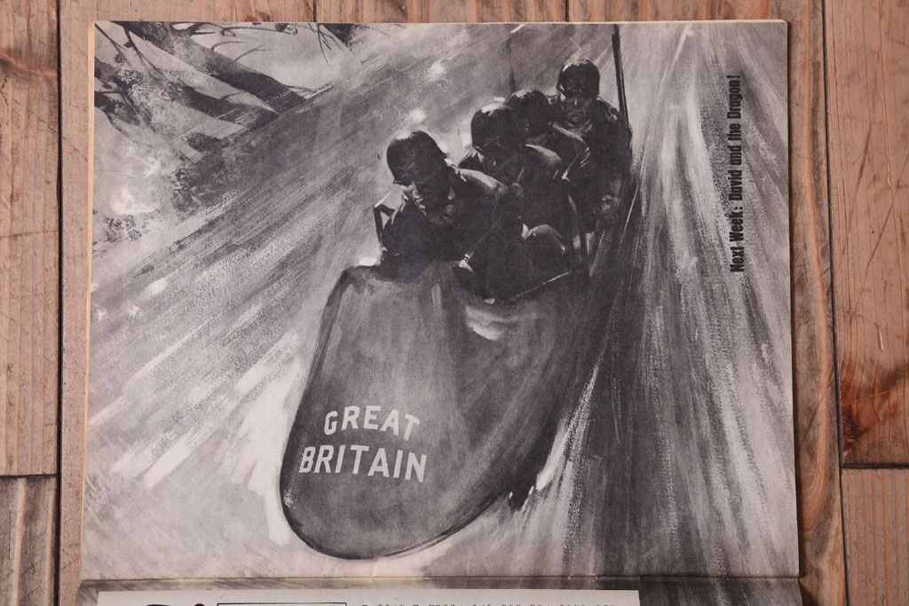 アンティーク雑貨　イギリスビンテージ　1967年　LOOK AND LEARN 児童雑誌(コミック)5冊セット(3)