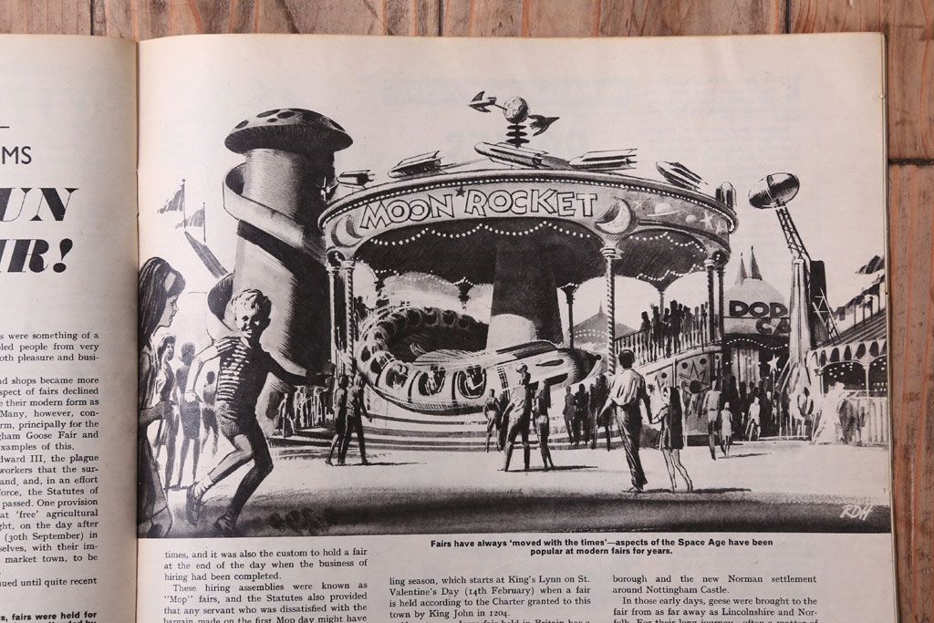 アンティーク雑貨　イギリスビンテージ　1967年　LOOK AND LEARN 児童雑誌(コミック)5冊セット(3)