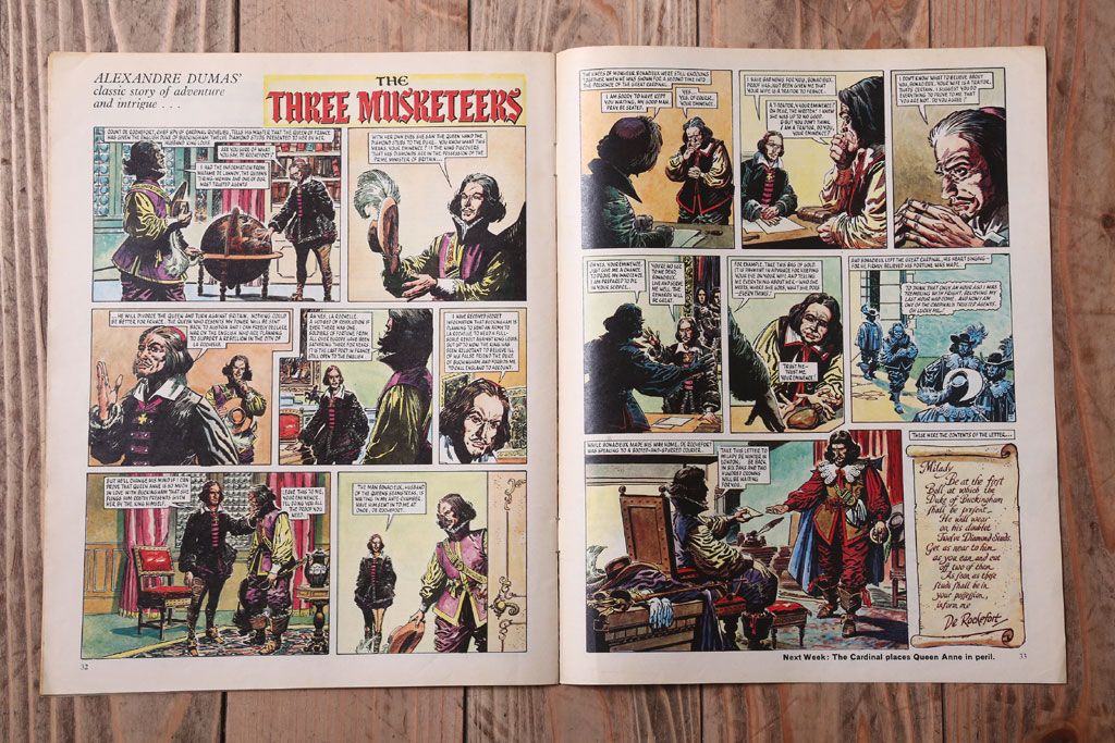 アンティーク雑貨　イギリスビンテージ　1967年　LOOK AND LEARN 児童コミック(雑誌)5冊セット