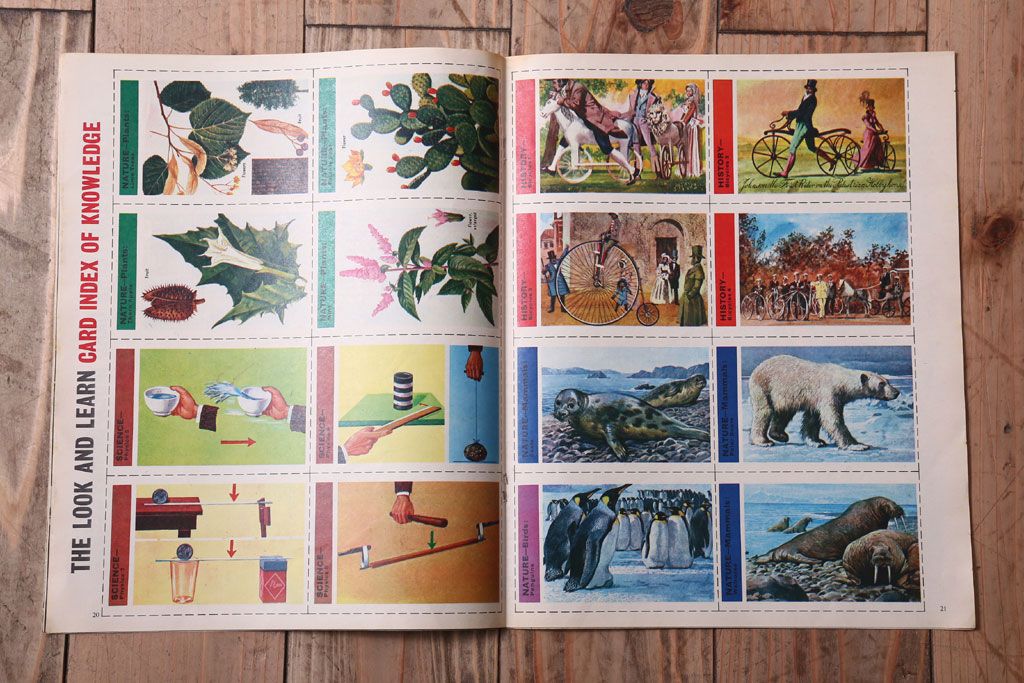 アンティーク雑貨　イギリスビンテージ　1967年　LOOK AND LEARN 児童コミック(雑誌)5冊セット