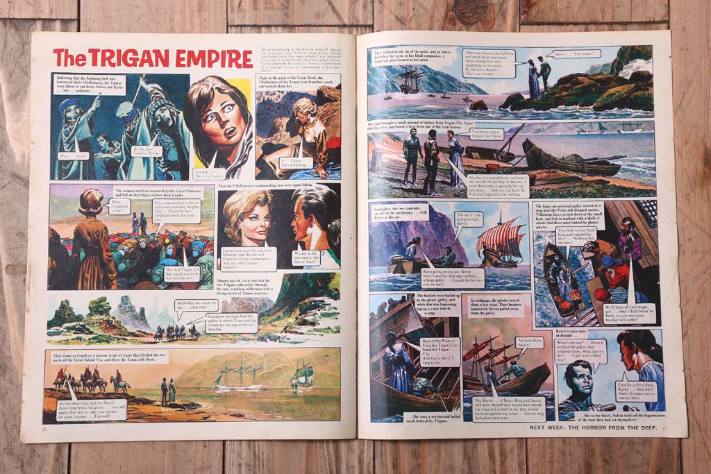 アンティーク雑貨　イギリスビンテージ　1967年　LOOK AND LEARN 児童コミック(雑誌)5冊セット