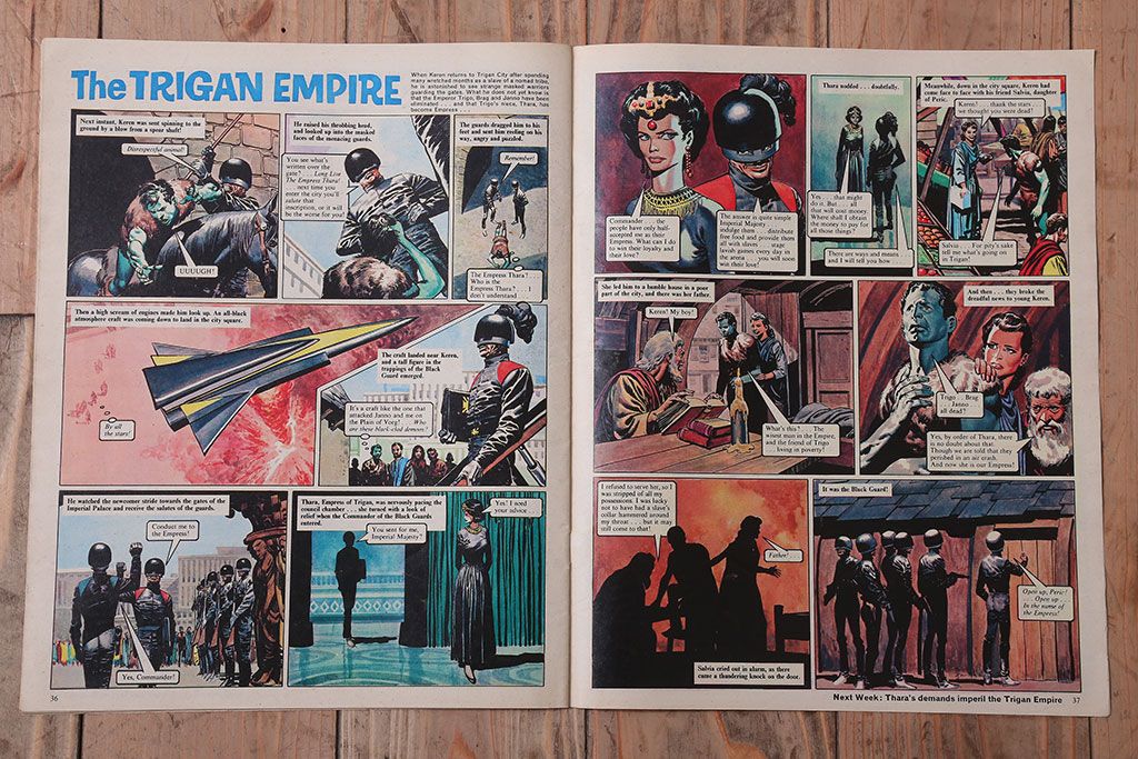 アンティーク雑貨　イギリスビンテージ　1967年　LOOK AND LEARN 児童コミック(雑誌)5冊セット(2)