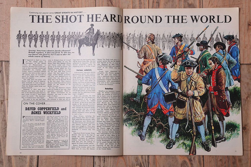 アンティーク雑貨　イギリスビンテージ　1967年　LOOK AND LEARN 児童コミック(雑誌)5冊セット(2)