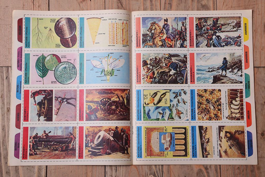アンティーク雑貨　イギリスビンテージ　1967年　LOOK AND LEARN 児童コミック(雑誌)5冊セット(2)
