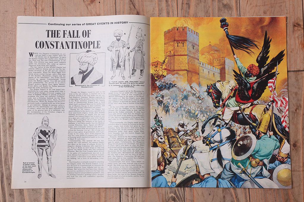 アンティーク雑貨　イギリスビンテージ　1967年　LOOK AND LEARN 児童コミック(雑誌)5冊セット(2)