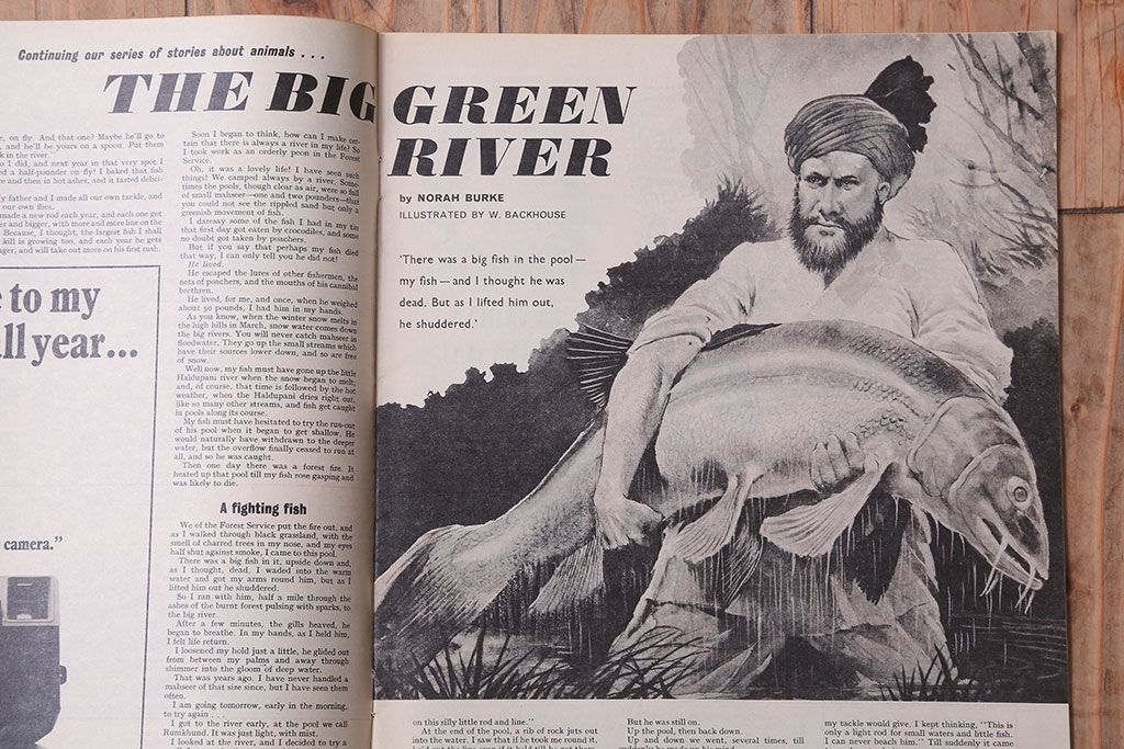 アンティーク雑貨　イギリスビンテージ　1967年　LOOK AND LEARN 児童コミック(雑誌)5冊セット(2)