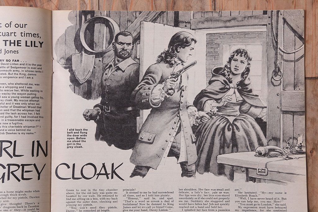 アンティーク雑貨　イギリスビンテージ　1967年　LOOK AND LEARN 児童コミック(雑誌)5冊セット(2)