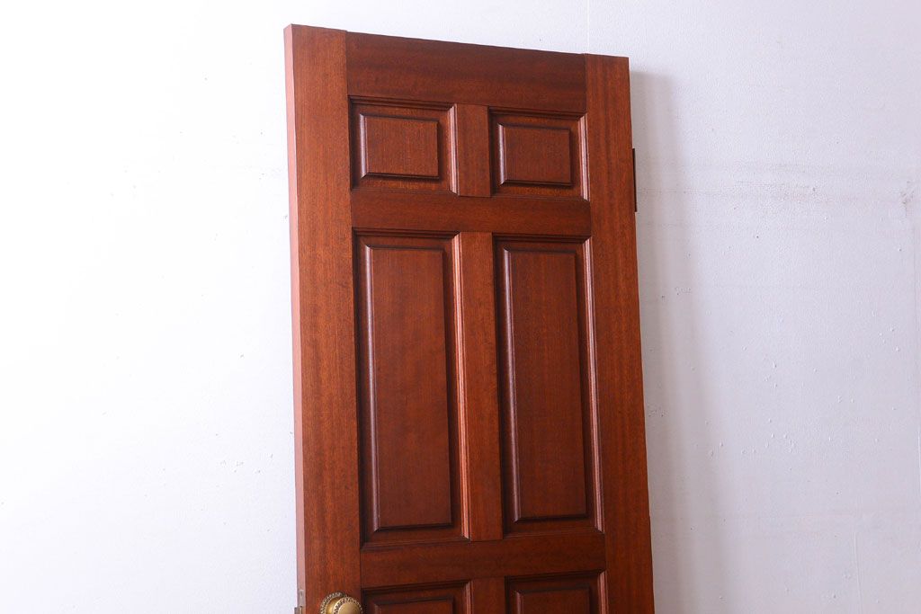 【O様ご成約分】中古　無垢チーク材製!お屋敷の高級ドア(2)