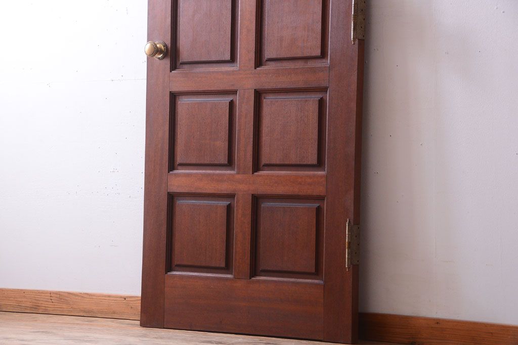 中古 高級品 無垢チーク材製!お屋敷のドア(1) | ラフジュ工房