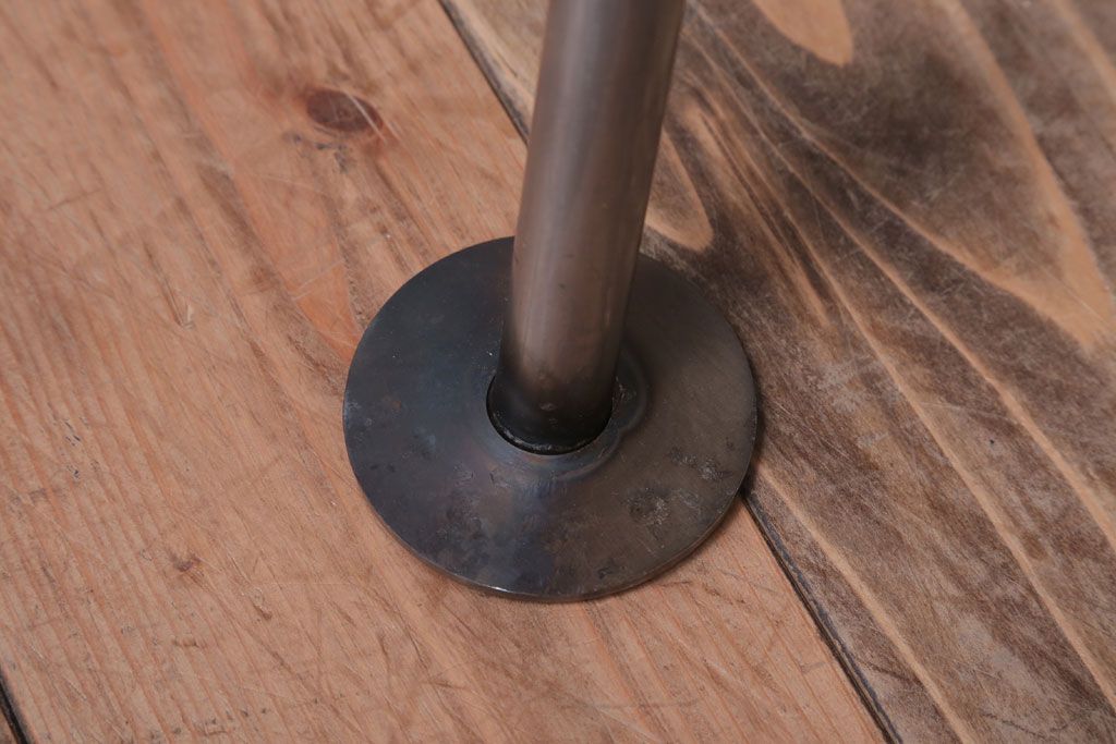ラフジュオリジナル　高さ調節可能!鉄脚折りたたみテーブル(作業台)(2)