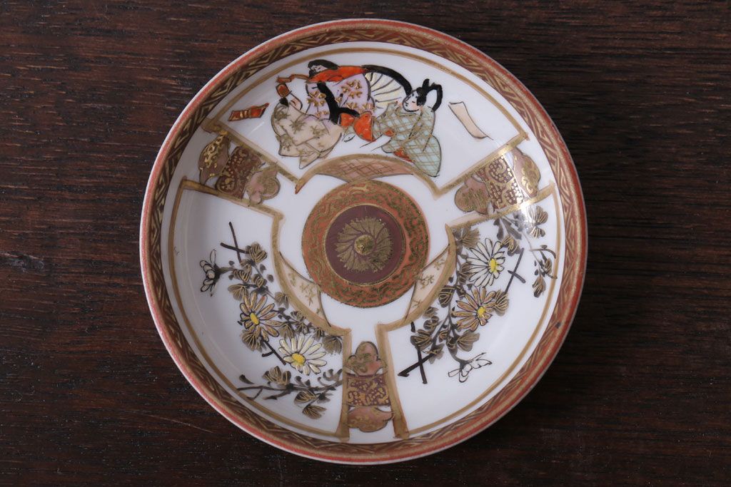 【74%OFF!】 骨董小皿5客+5品