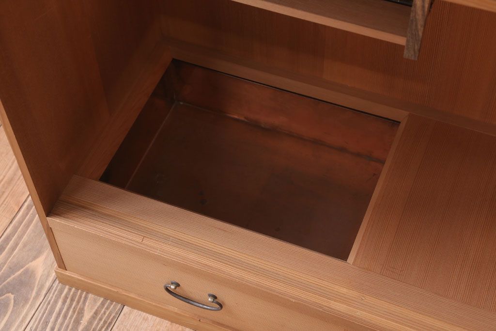 中古 杉総無垢材 茶道具 置水屋(茶水屋) | ラフジュ工房