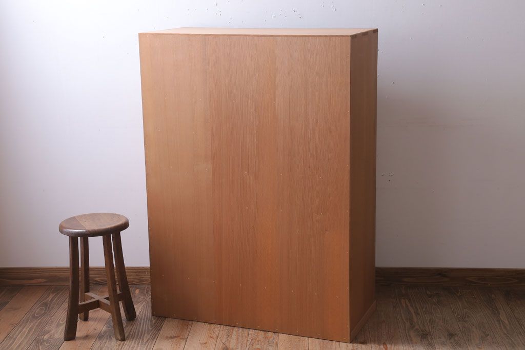 中古　杉総無垢材　茶道具　置水屋(茶水屋)