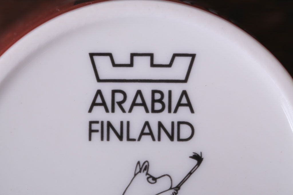 アンティーク雑貨　北欧ビンテージ　アラビア(ARABIA) ムーミン　マグ(ムーミンママ)