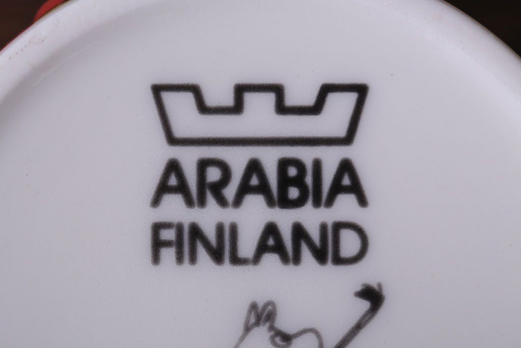 アンティーク雑貨　北欧ビンテージ　アラビア(ARABIA) ムーミン　マグ(ムーミン・フローレン・ミー・パパ・ママ)