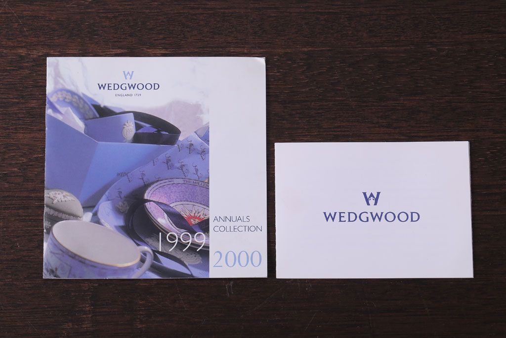 アンティーク雑貨　中古 イギリス Wedgwood(ウェッジウッド) ジャスパー 2000年イヤープレート