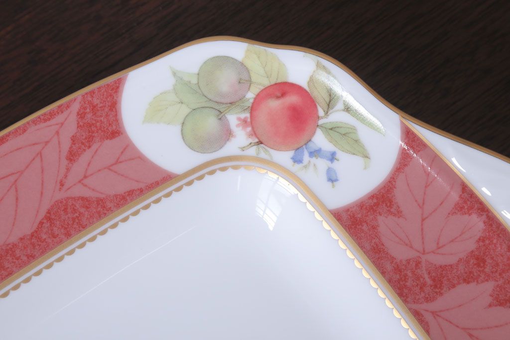 アンティーク雑貨 中古 ノリタケ(Noritake) フルーツモノグラム