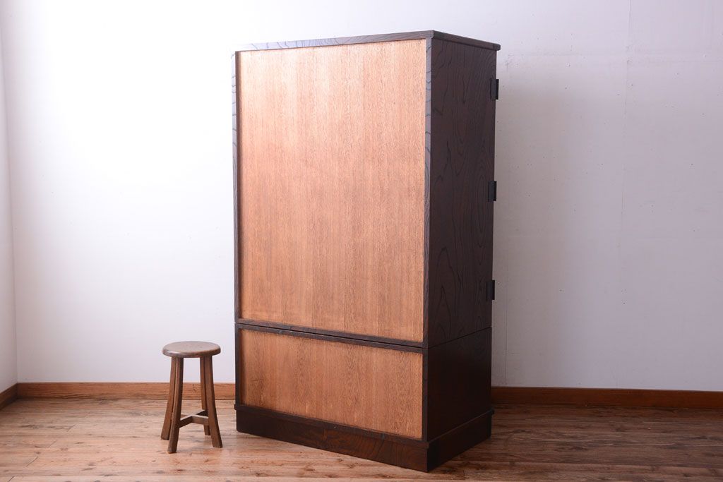 中古　民芸家具　駿河民芸　ワードローブ