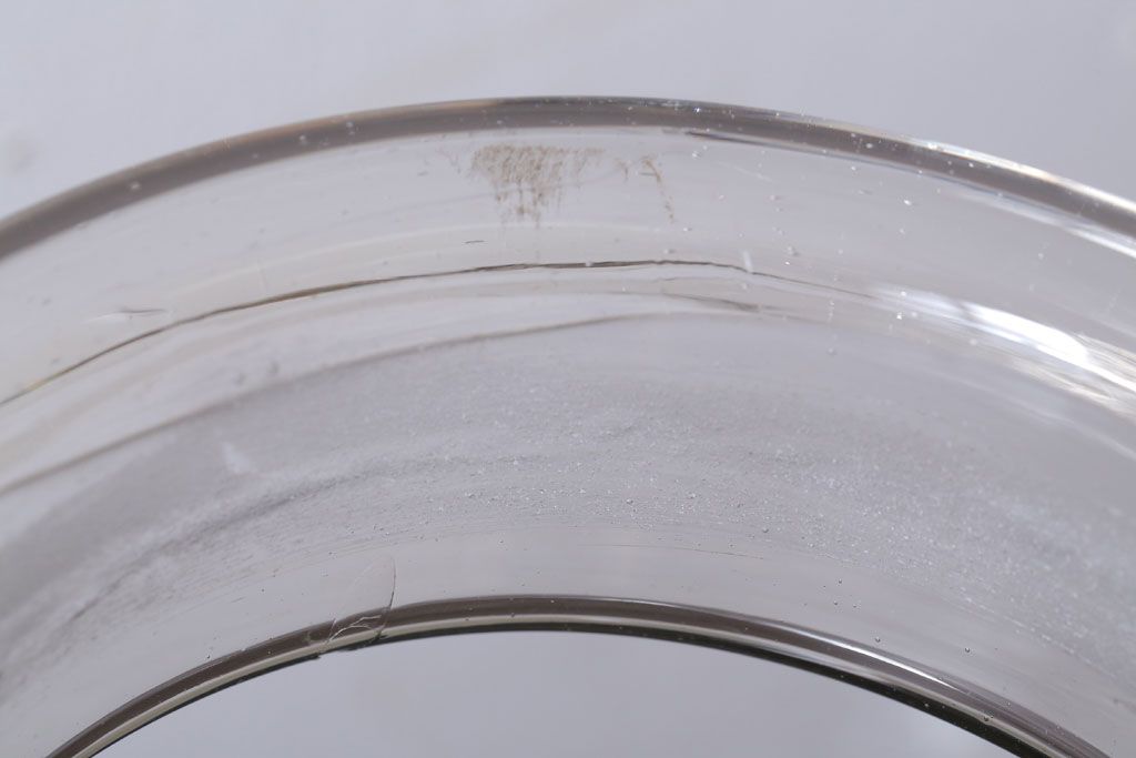 アンティーク雑貨　昭和レトロ　ガラス蓋のガラス瓶