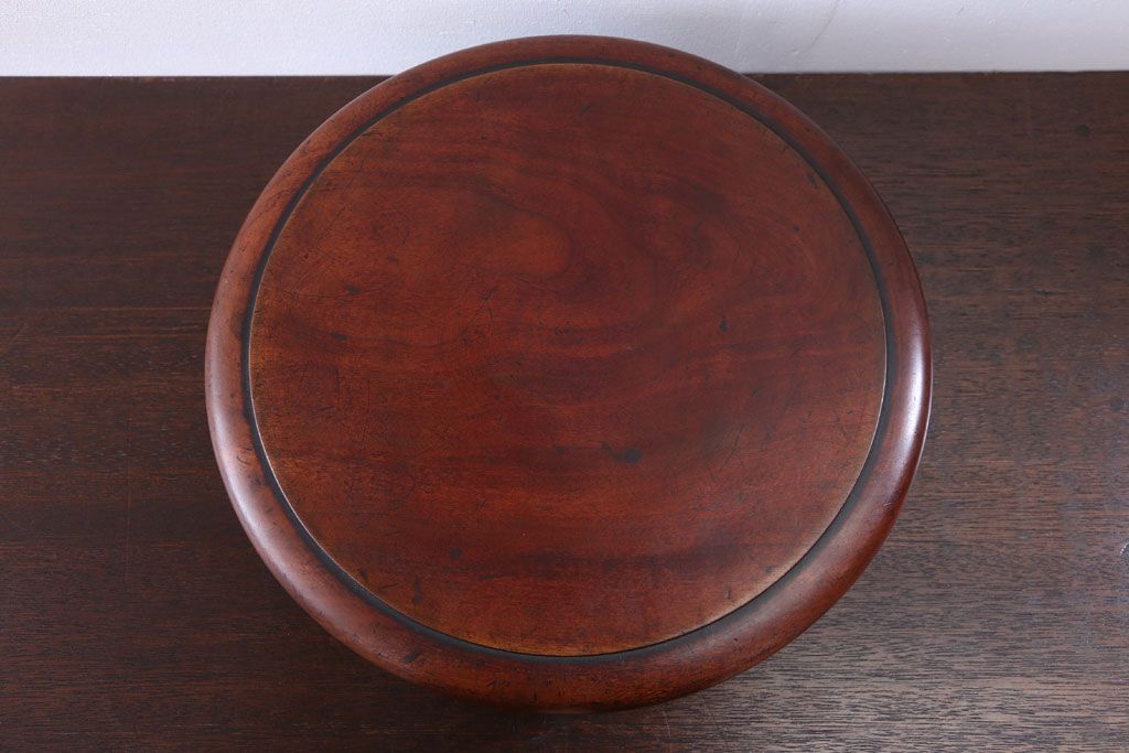 品質は非常に良い 天然木 です。 工芸品 骨董 刳り貫き盆 ヴィンテージ 茶櫃 くり抜き - 容器 - labelians.fr
