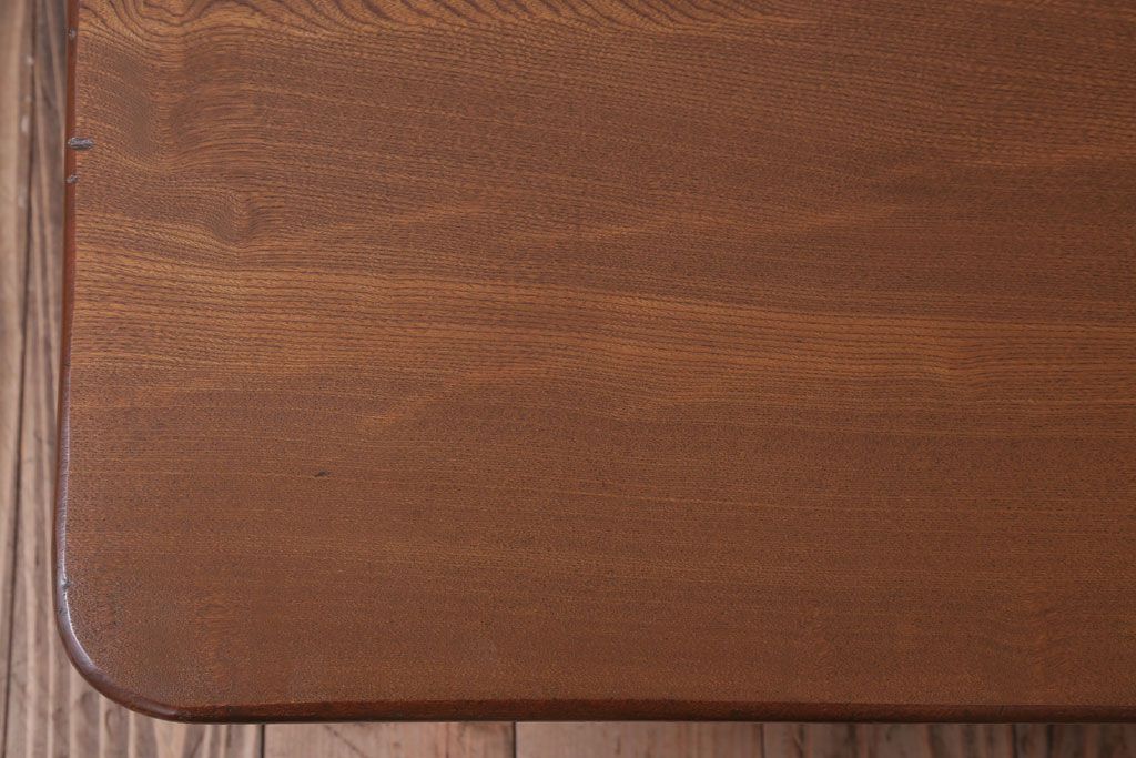 アンティーク家具　アンティーク　古い木のシンプルなちゃぶ台(センターテーブル)