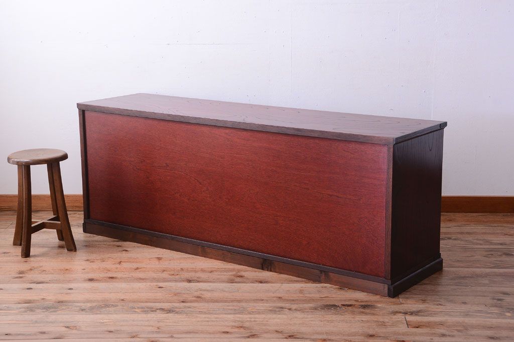 中古　筑後民芸家具　衣装箪笥ローボード(ローチェスト)