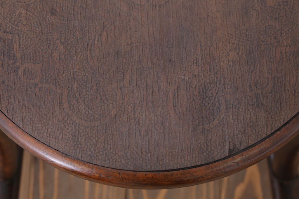 アンティーク家具　海外アンティーク　J&J.Kohn社　子供用ロッキングチェア　キンダーモデル(バルーンバック・ベントウッド)