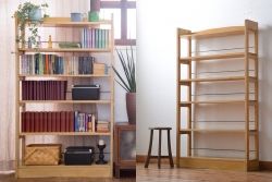 アンティーク家具　アンティーク　古いペンキの本棚(2)