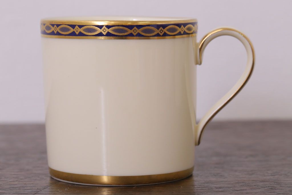 イギリスビンテージ　minton(ミントン) ST James(セントジェームズ)　トリオ3客セット(洋食器)(1)