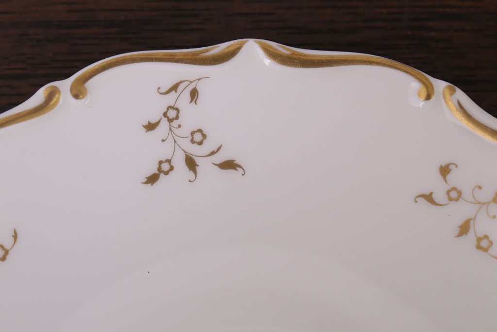 イギリスビンテージ　 ROYAL DOULTON(ロイヤルドルトン)　monteigne　スープカップトリオ3客セット(洋食器)